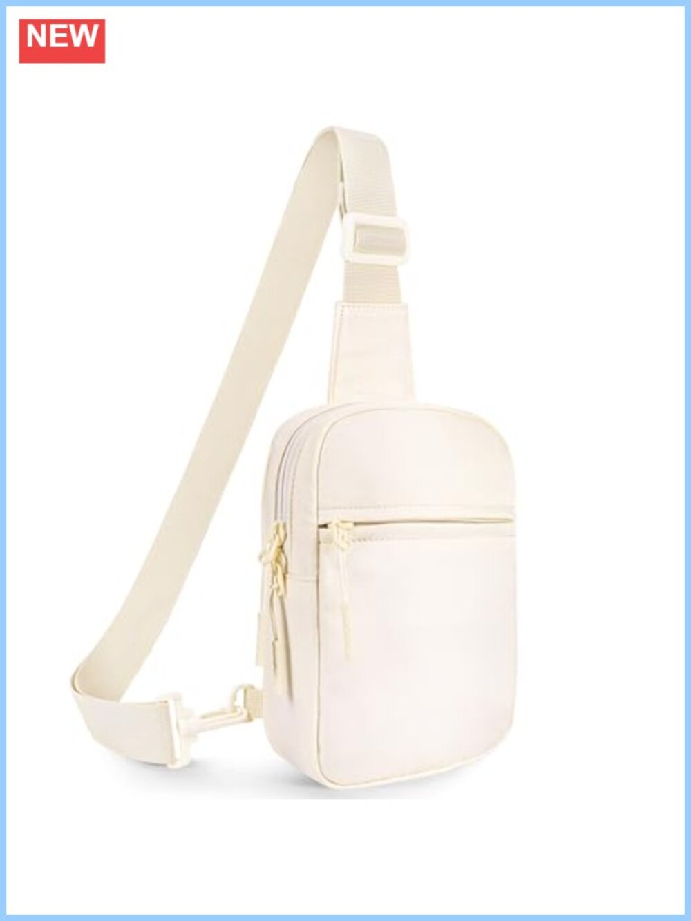 RFID Blocking Crossbody Sling Bag Water Repellent Nylon Travel Purse